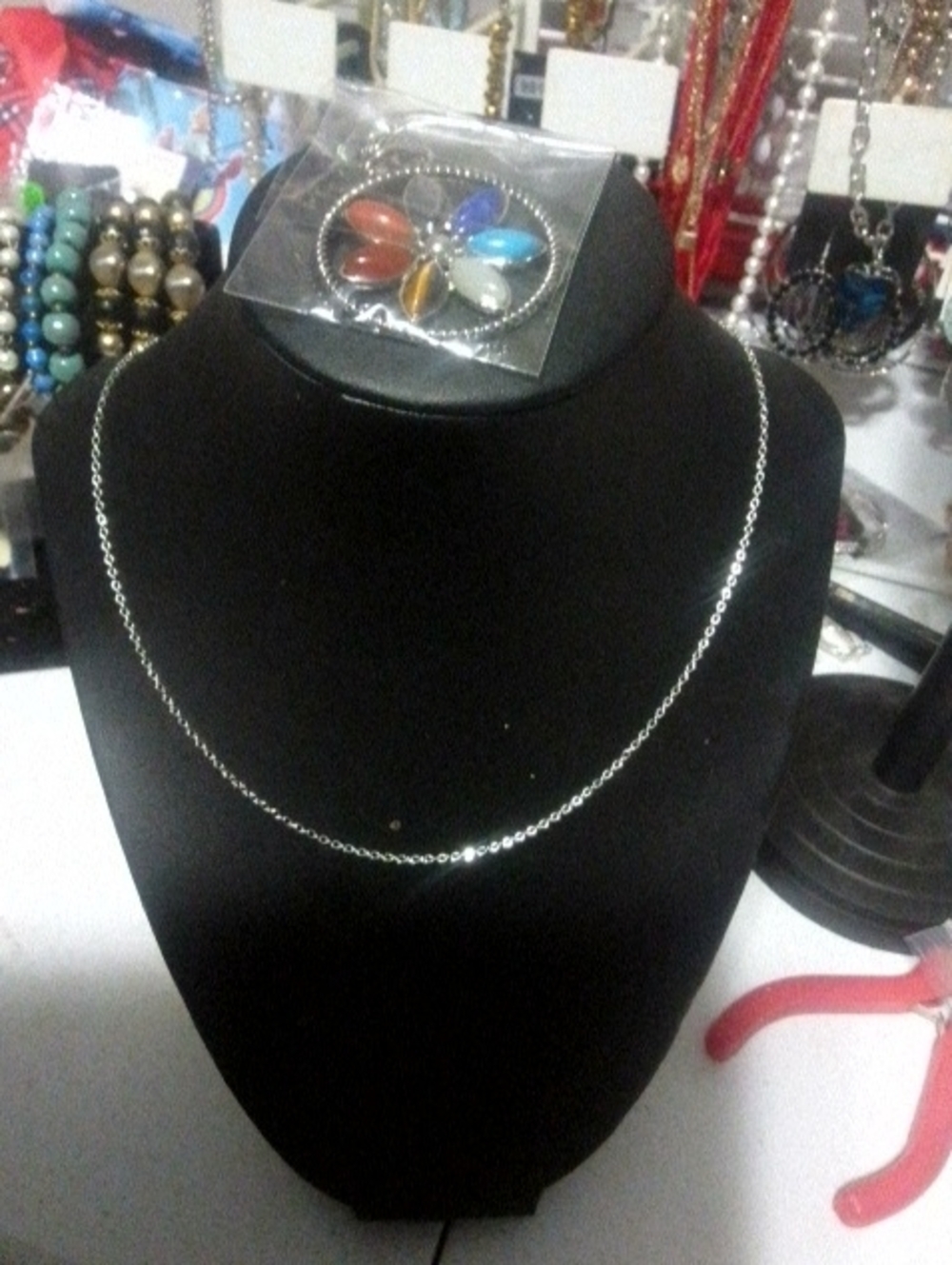 Delicate Silver Chain Necklace with Subtle Shine